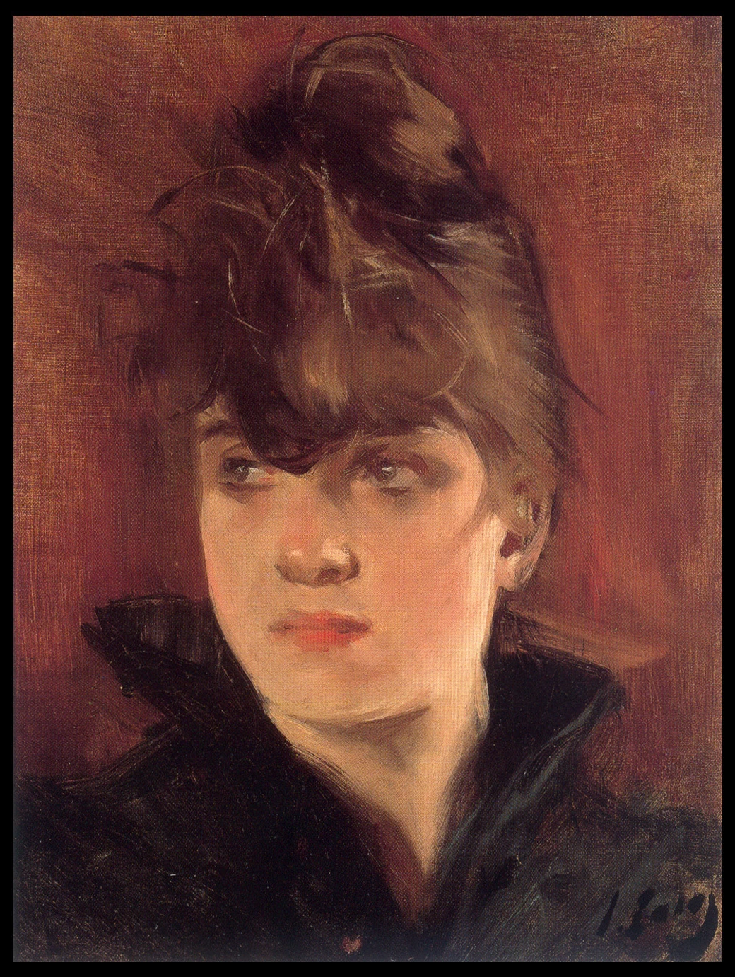 Ramon Casas - Frequentatrice del Moulin de la Galette